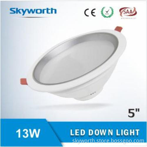 2013 new 5“ LED Down Light 13W 3 year warranty